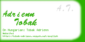 adrienn tobak business card